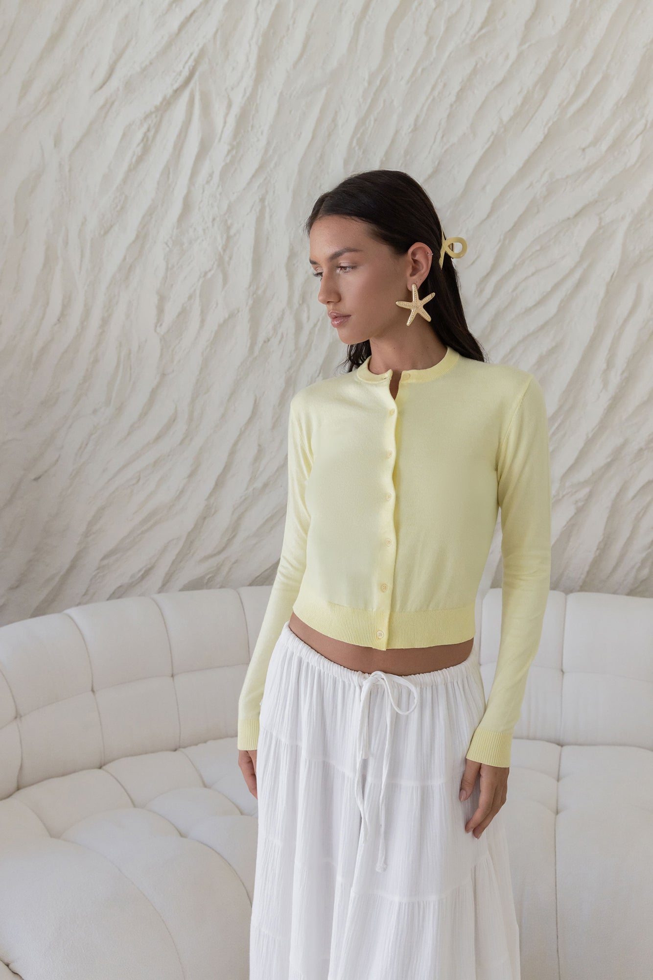 Cardi Season Langarm-Strickjacke