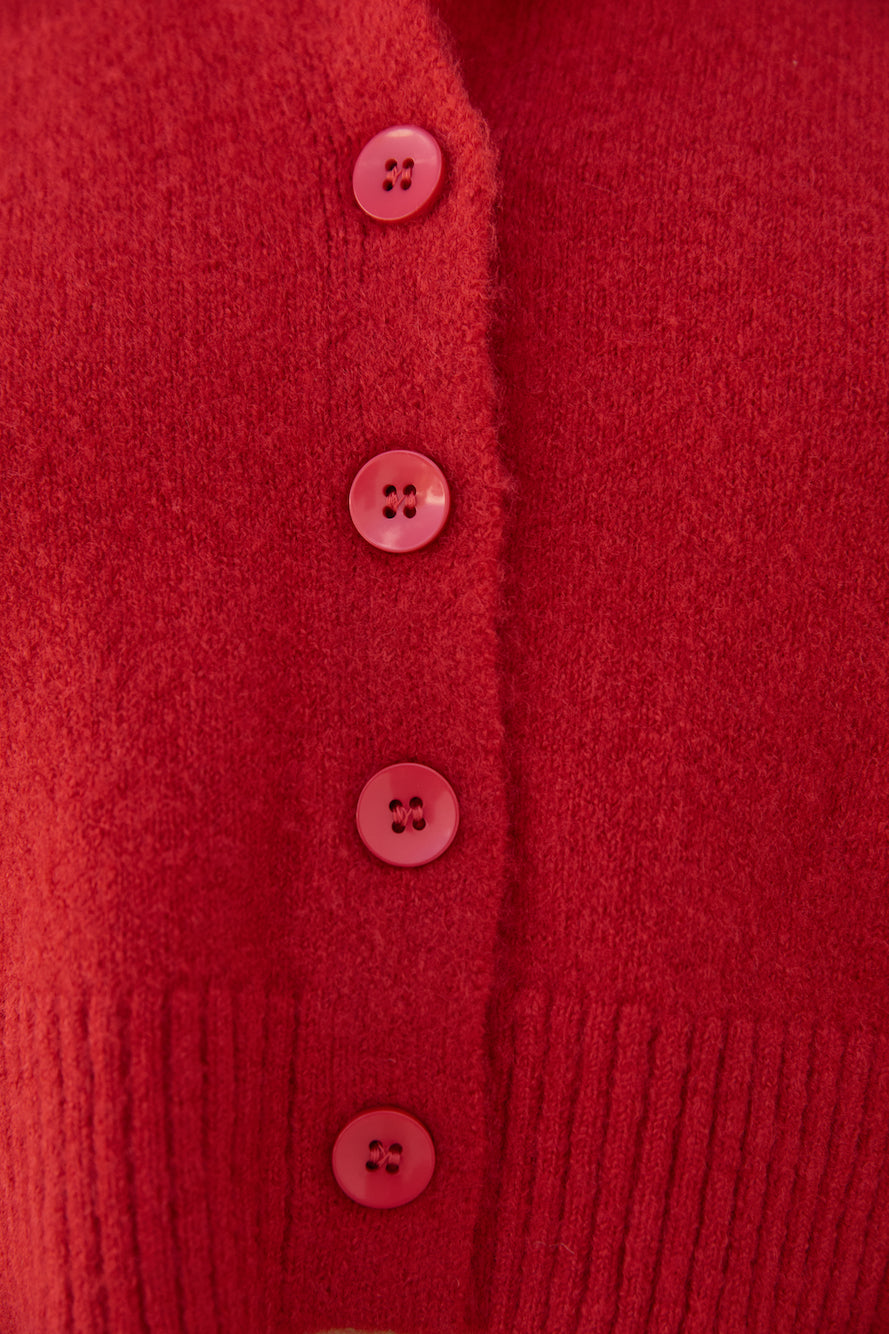 Vesper Langarm-Strickjacke