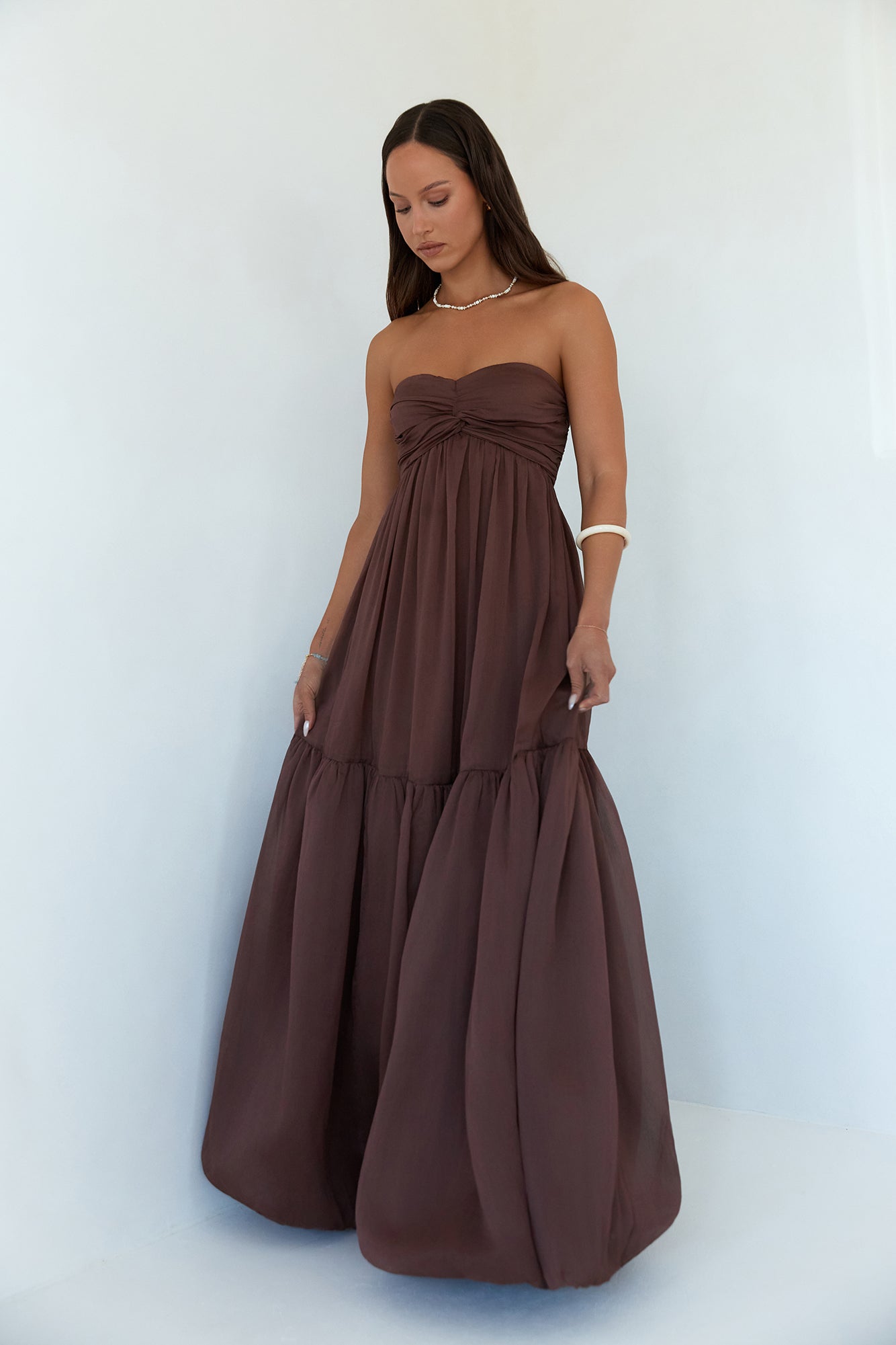 Unforgettable Style Trägerloses Abendkleid