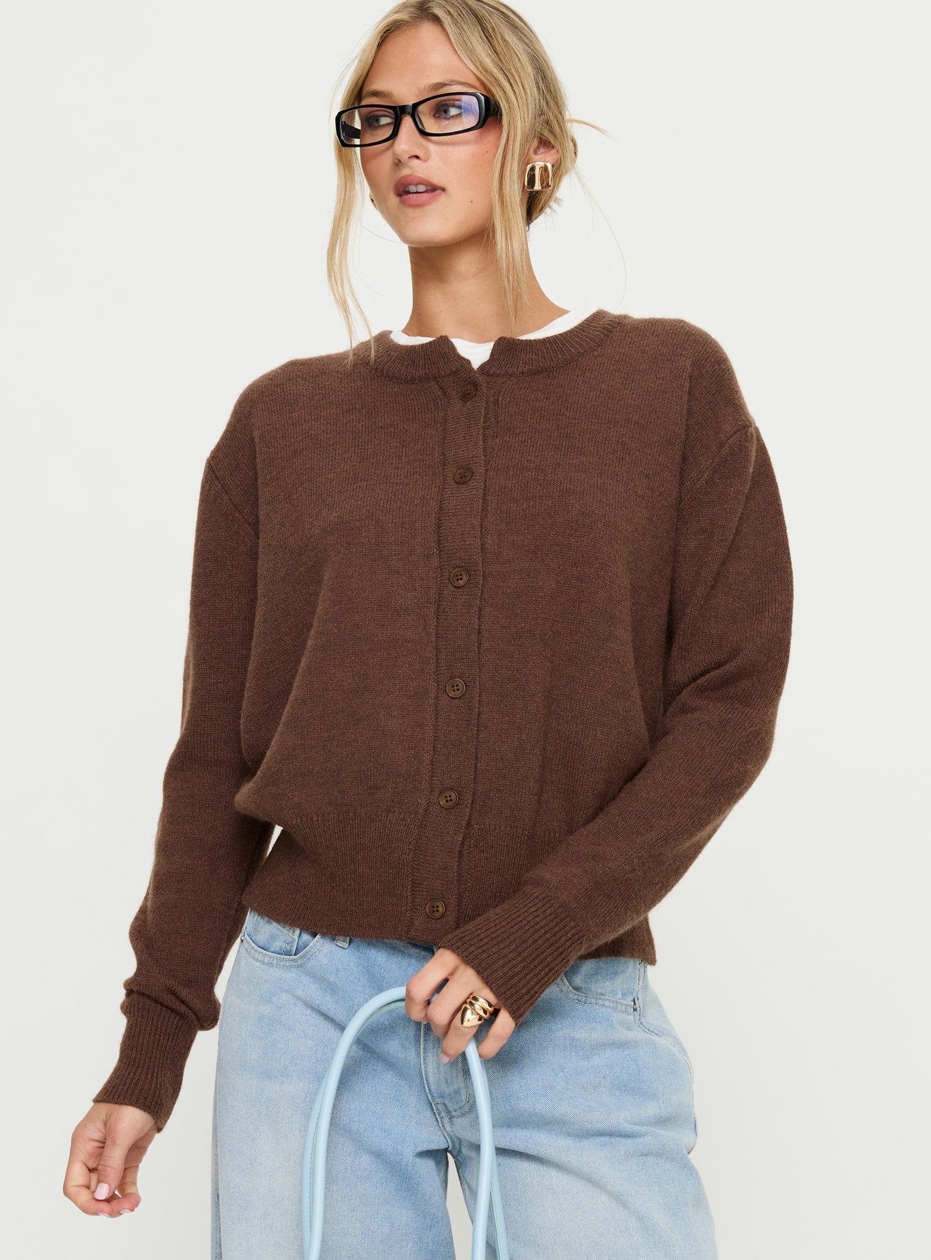 Cardigan mit Knopfleiste