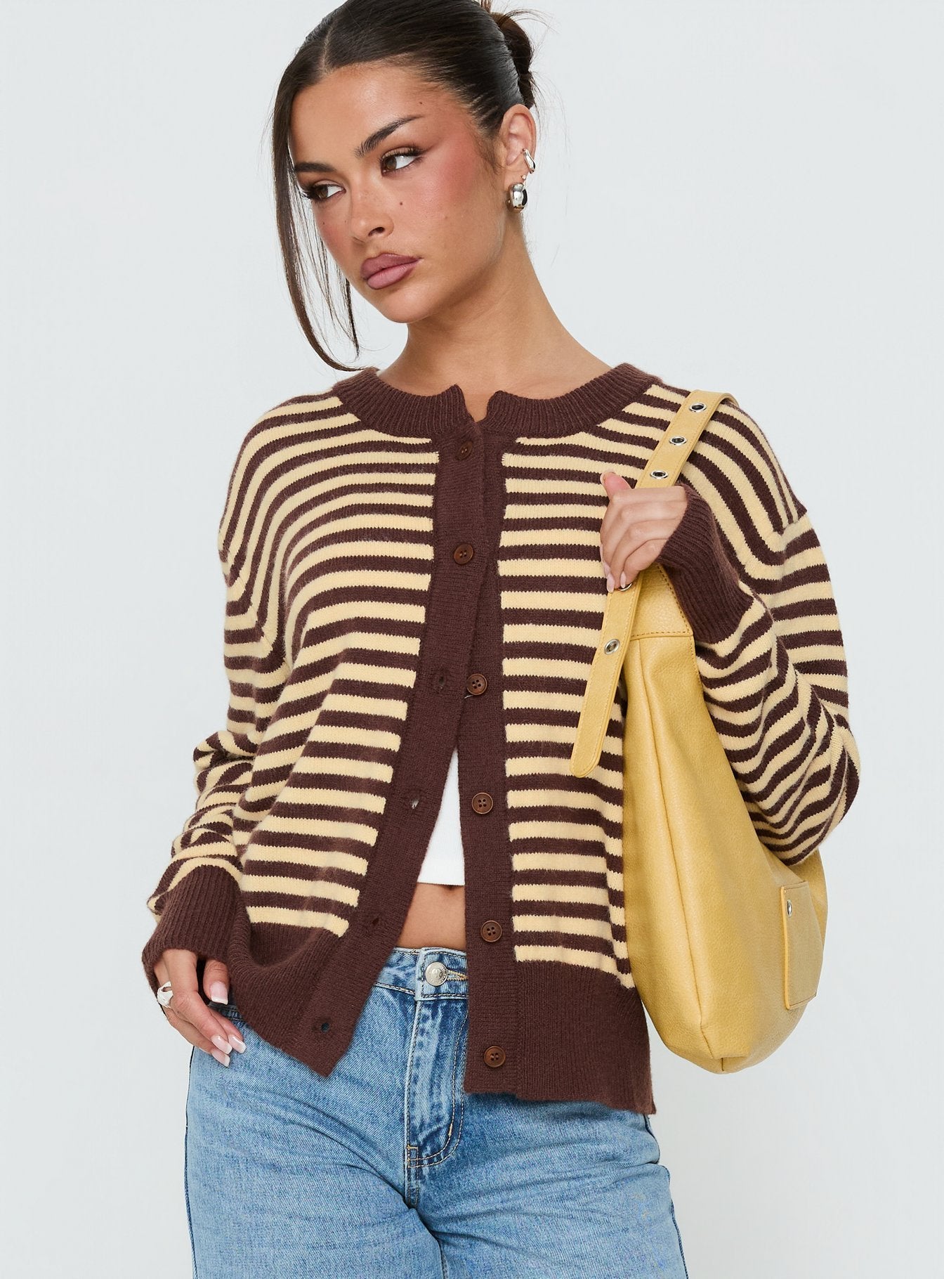 Cardigan mit Knopfleiste
