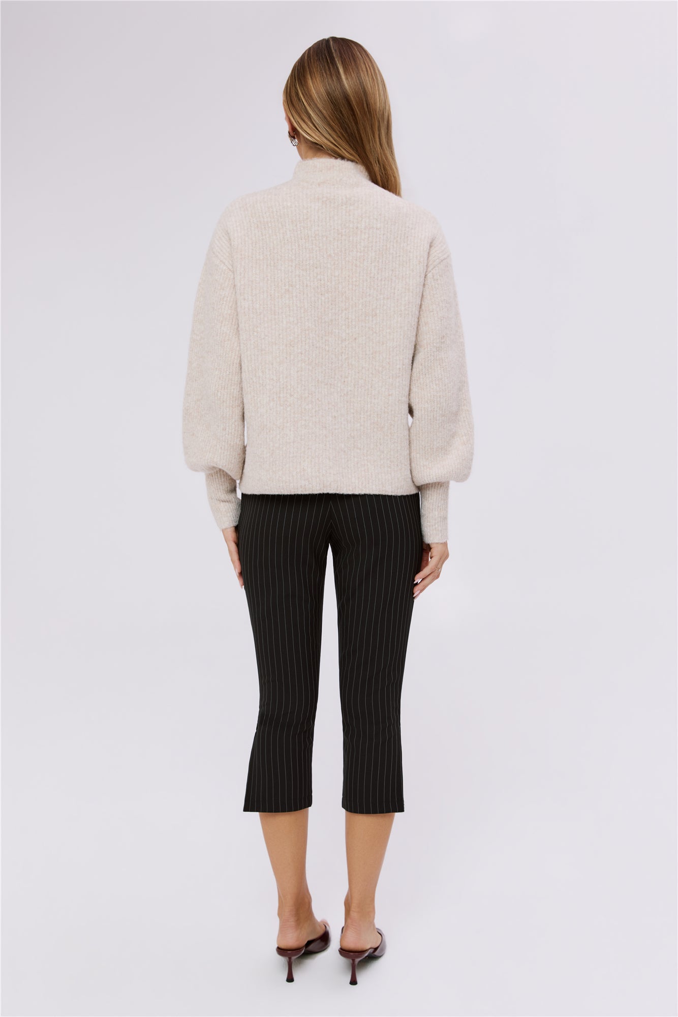 Flauschiger Strickpullover Alpine Affair