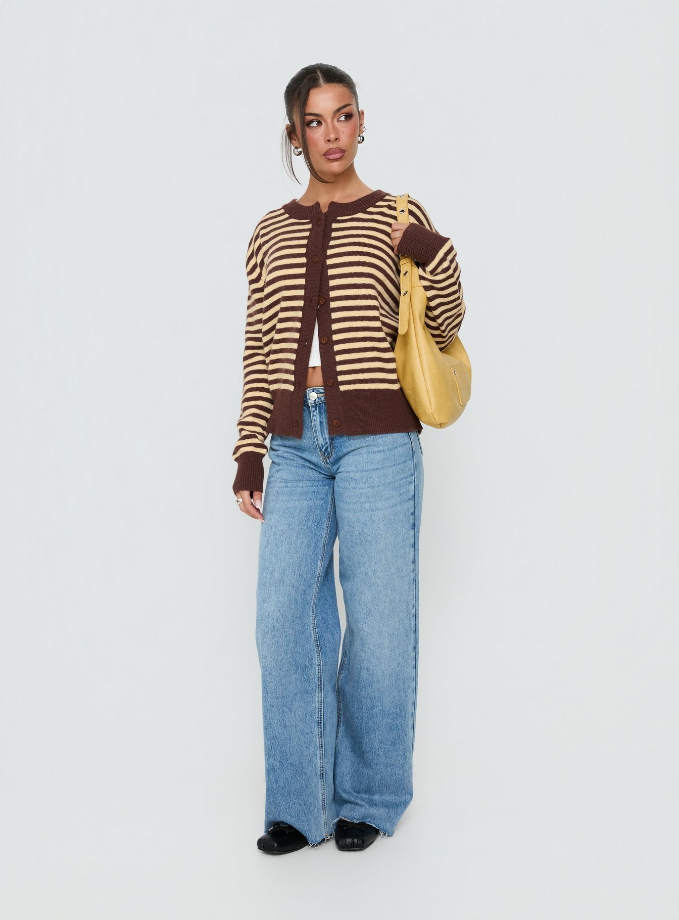Cardigan mit Knopfleiste