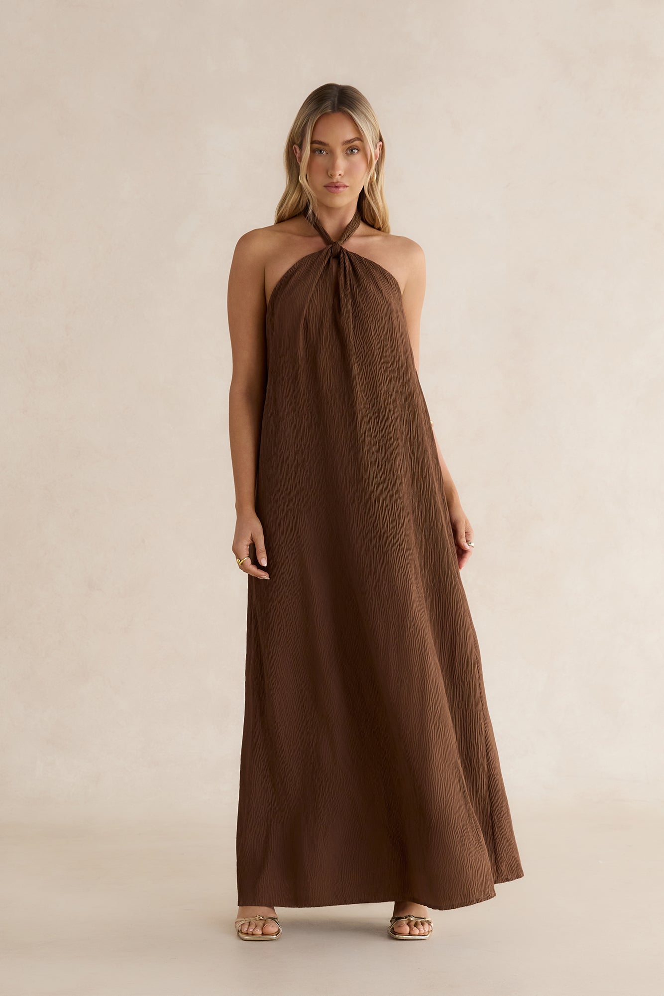 Isle Of Chic Neckholder-Maxikleid