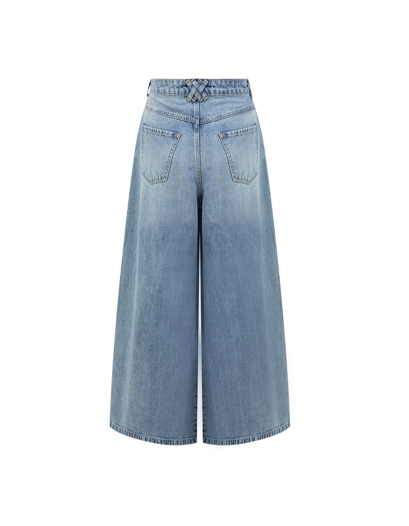 Saint Luc Jeans mit weitem Bein