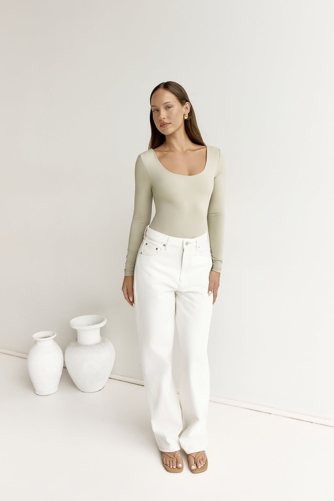 BASE Zweite-Haut Langarm-Body