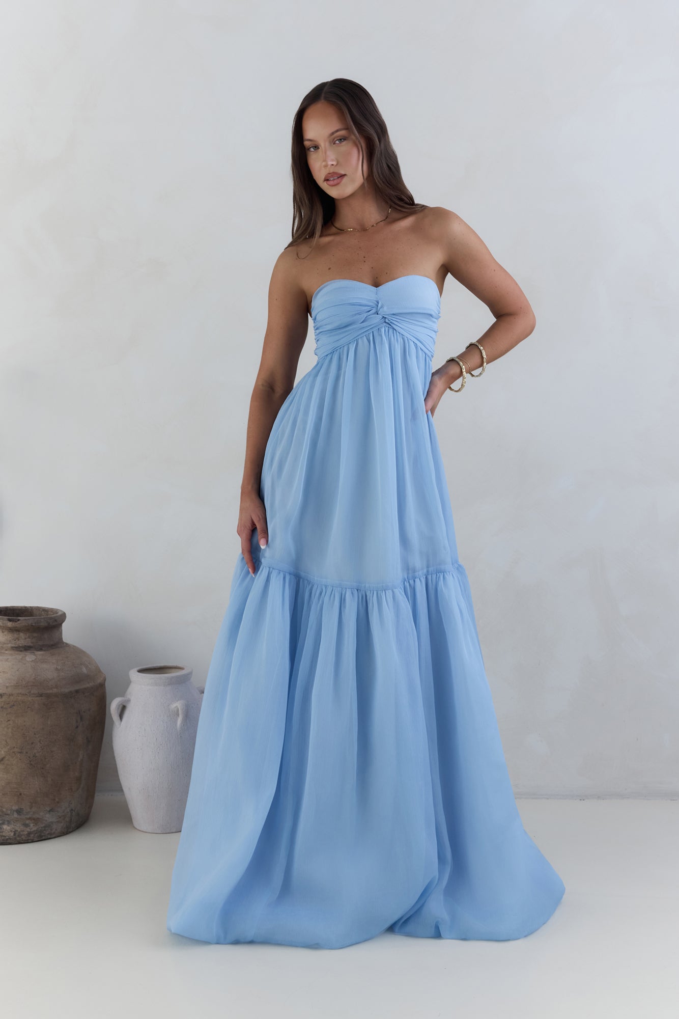 Unforgettable Style Trägerloses Abendkleid