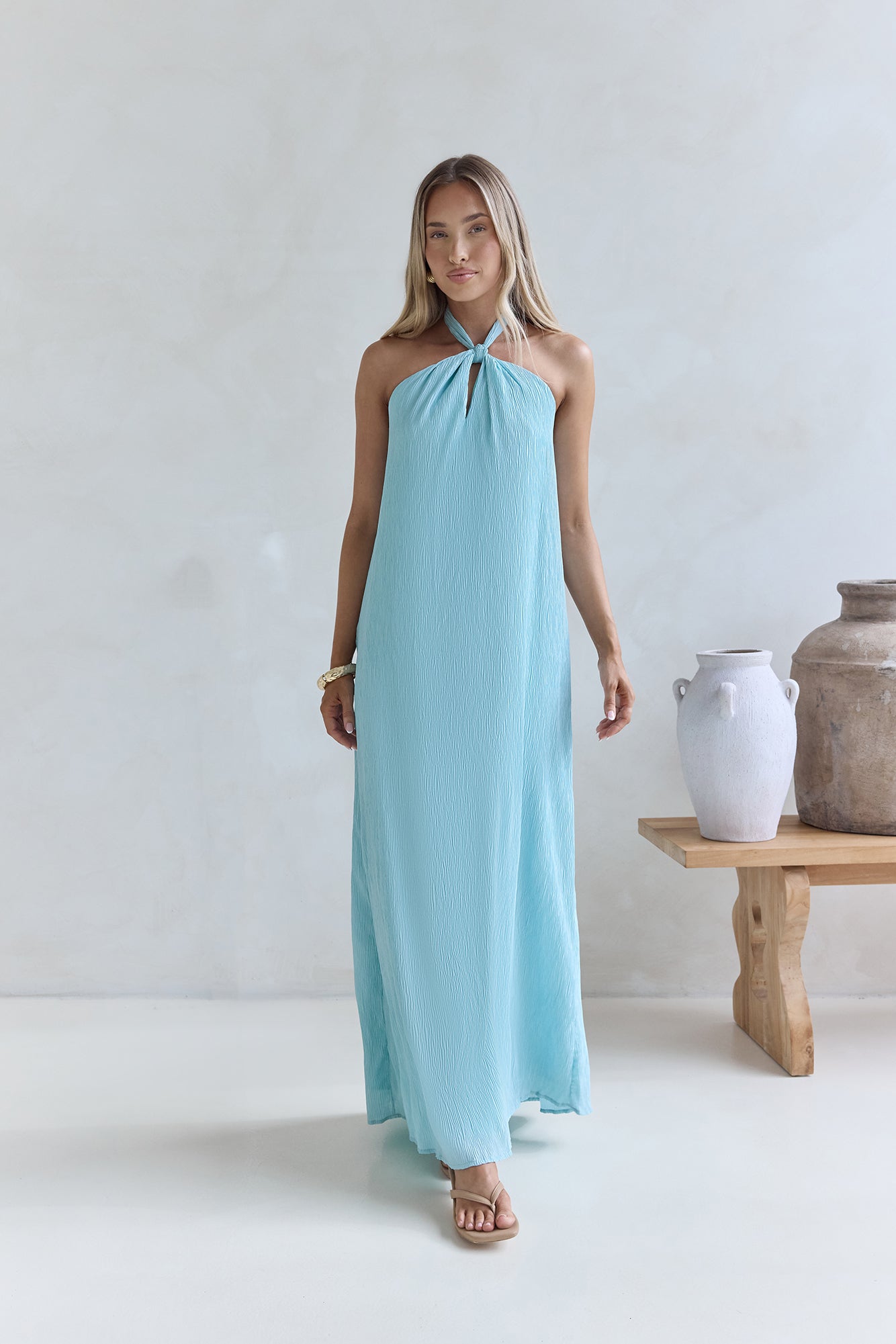 Isle Of Chic Neckholder-Maxikleid