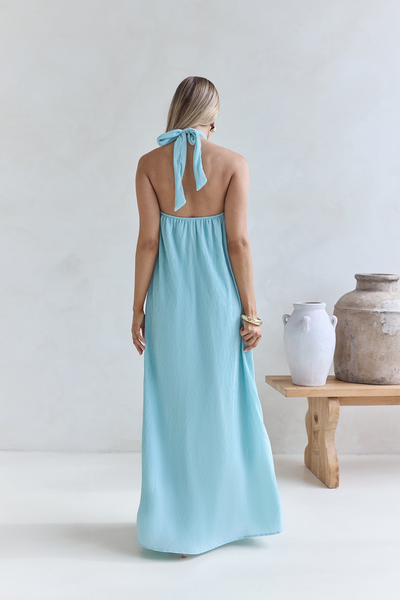 Isle Of Chic Neckholder-Maxikleid