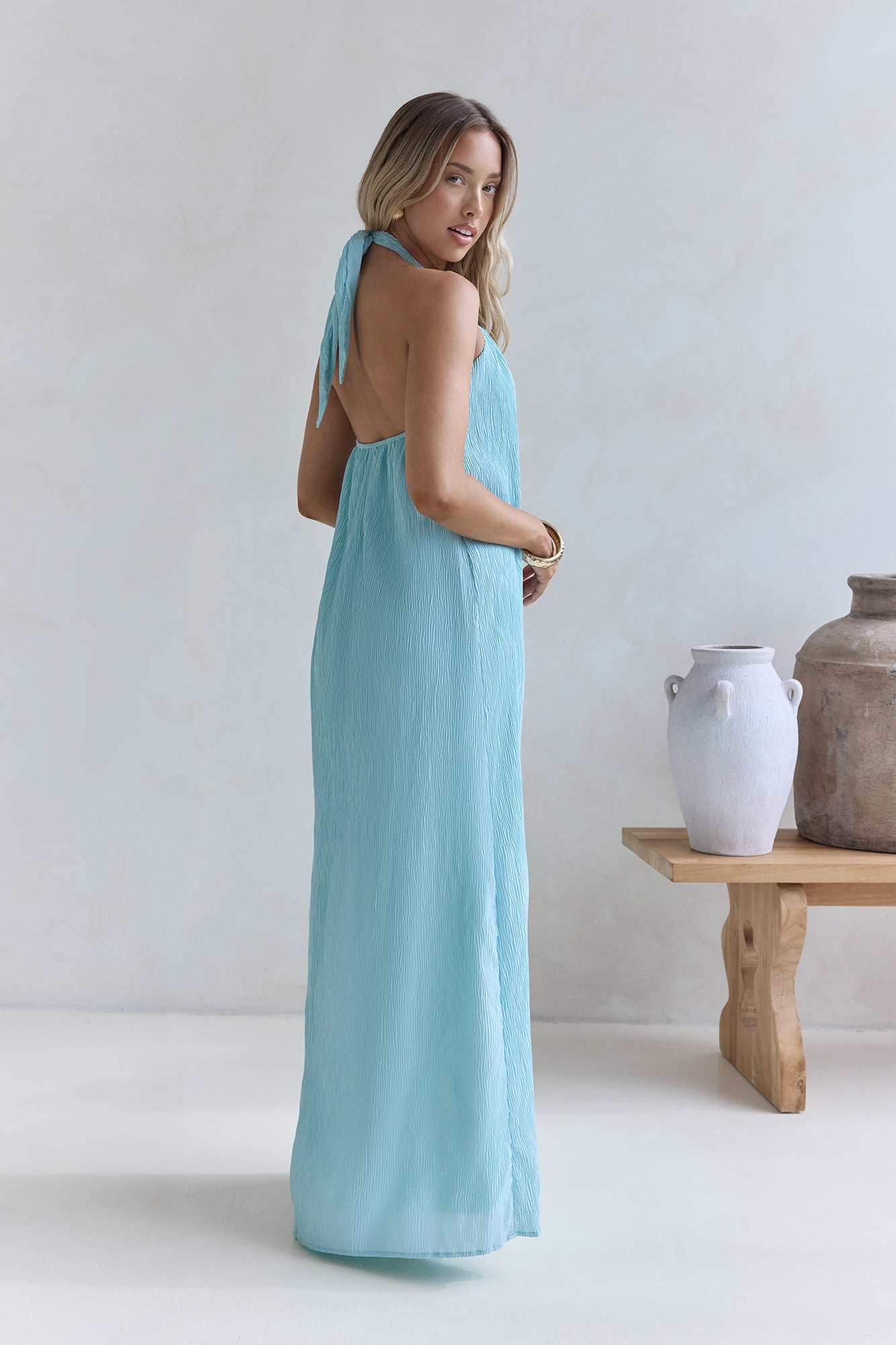 Isle Of Chic Neckholder-Maxikleid