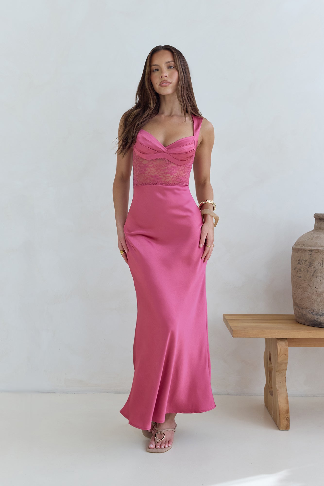 Milos Nights Midi-Kleid