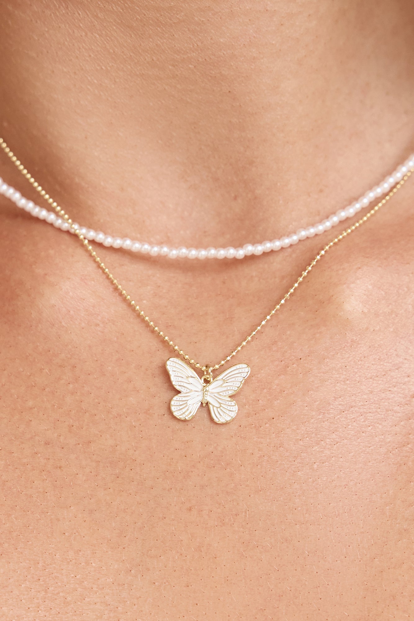 Butterfly Whimsy Halskette