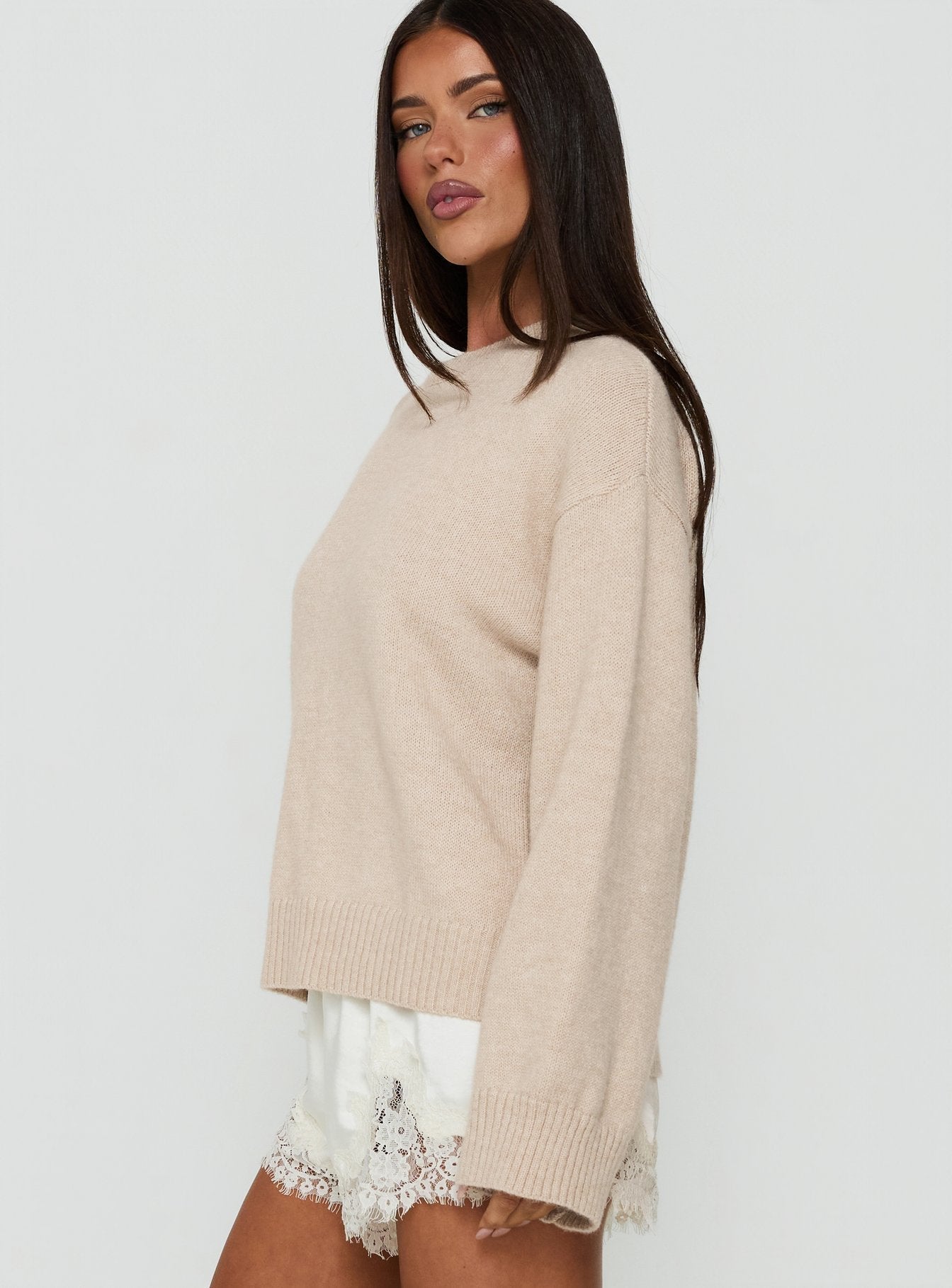 Strickpullover Elida mit weiten Ärmeln