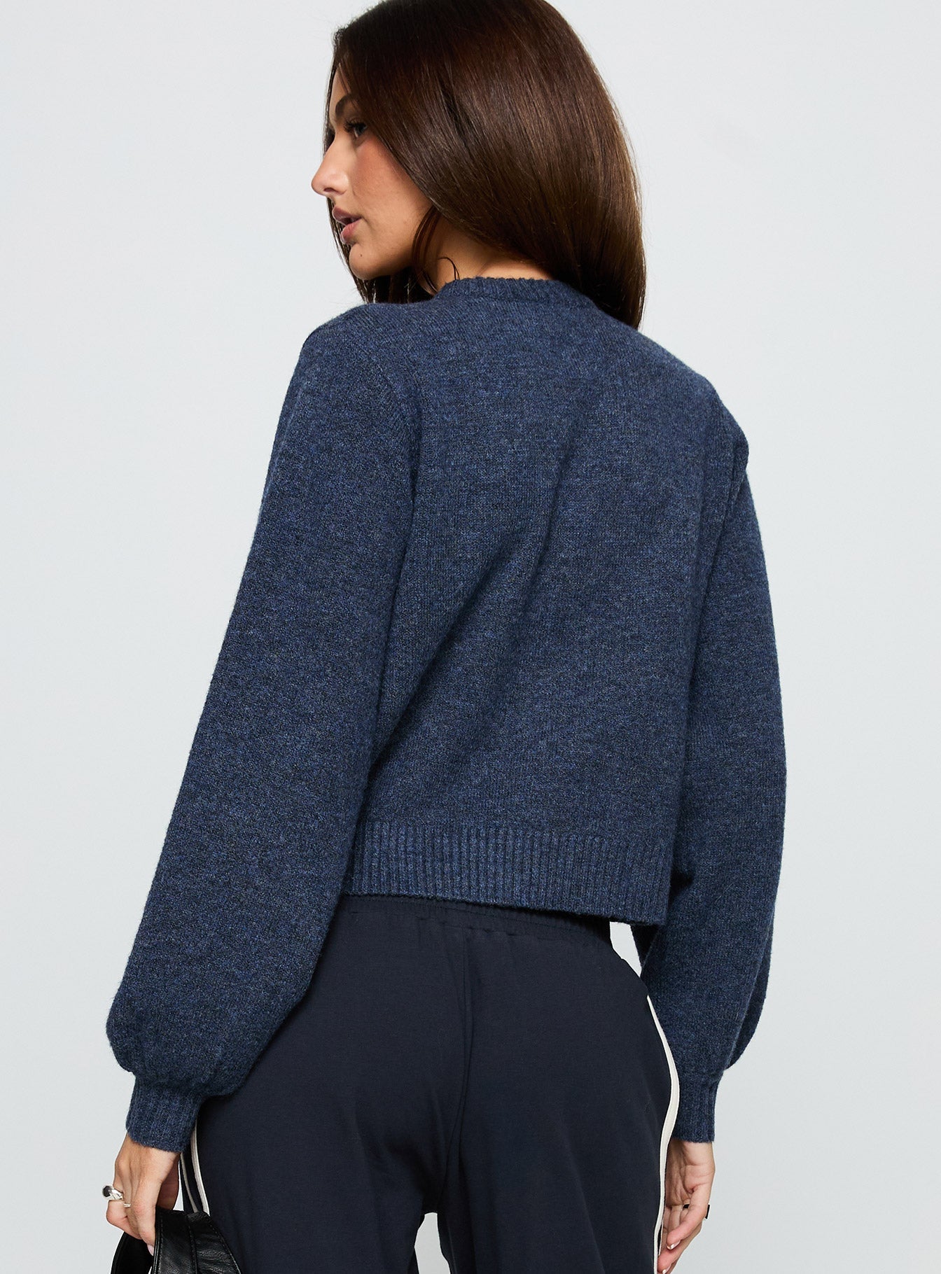 Strickjacke Kammi mit Knopfleiste