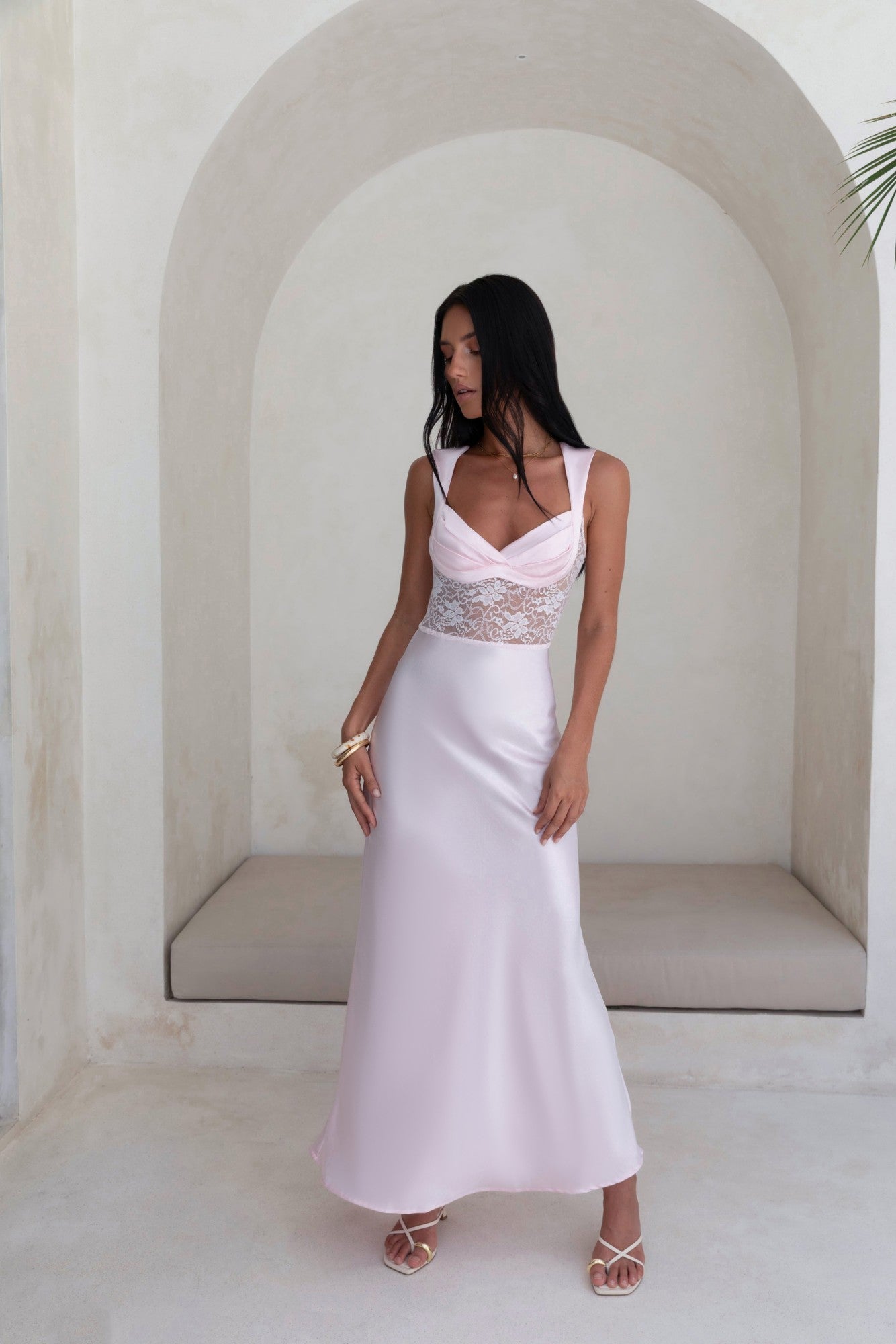 Milos Nights Midi-Kleid