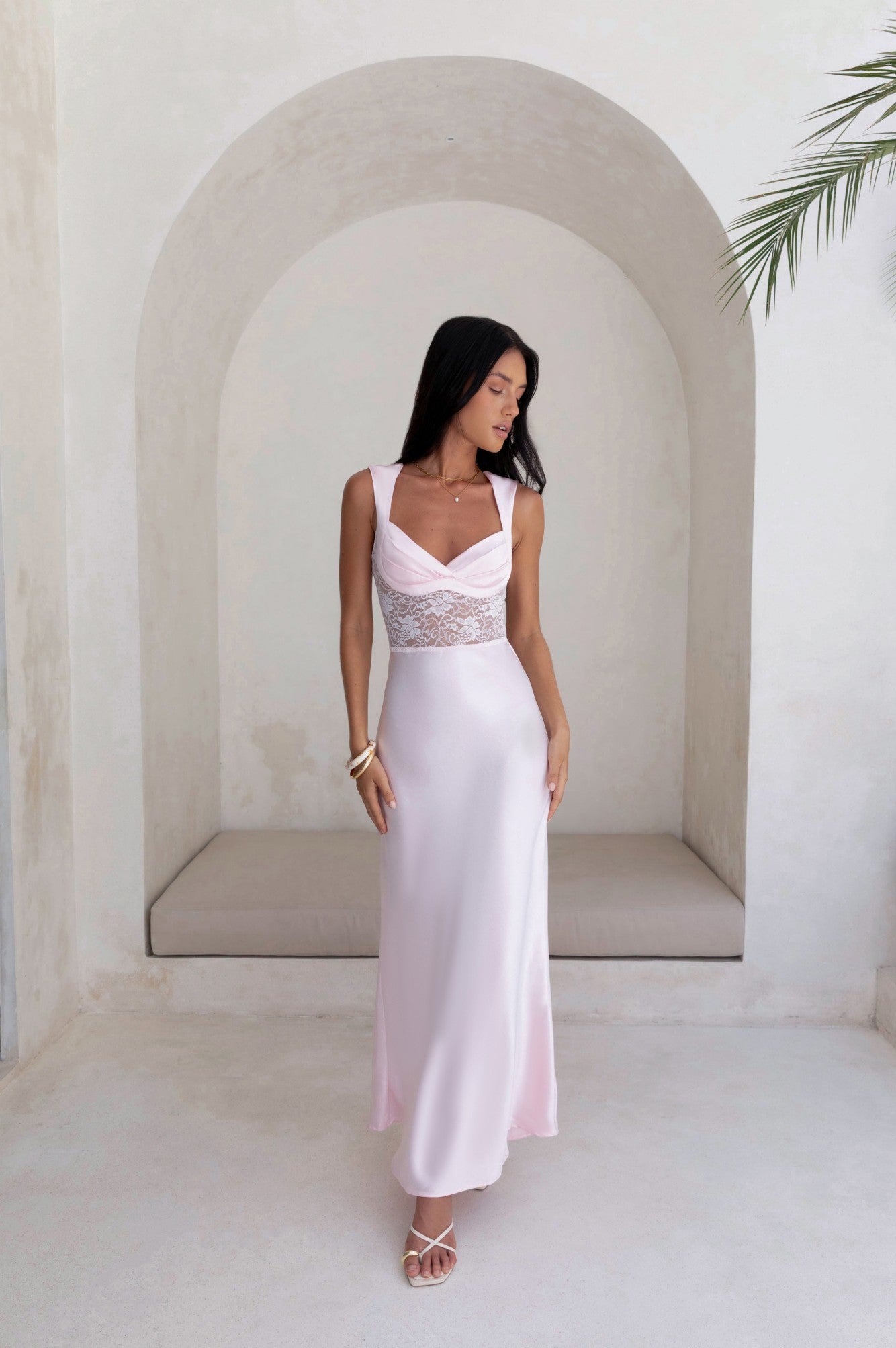 Milos Nights Midi-Kleid