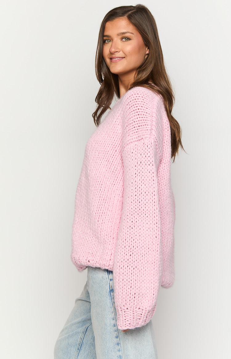 Off-Shoulder Strickpullover Finley