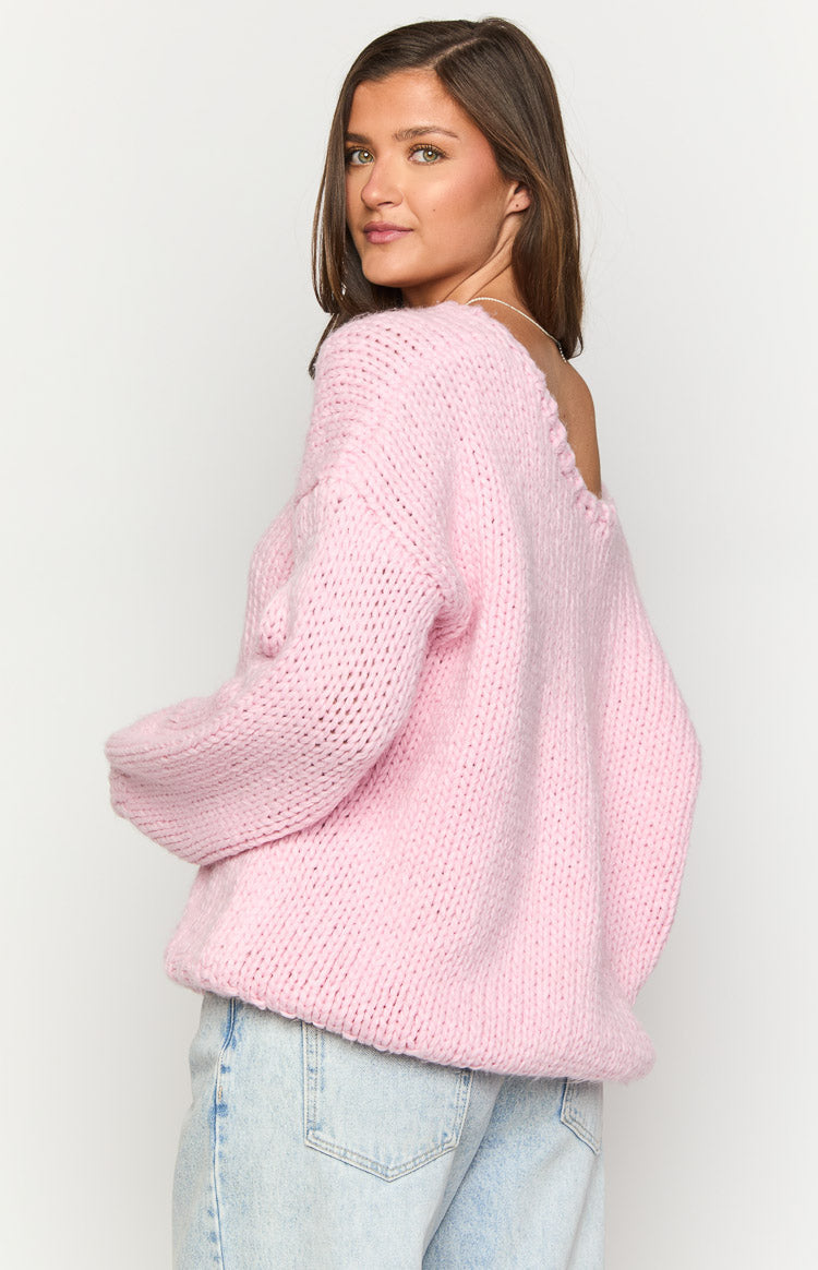 Off-Shoulder Strickpullover Finley