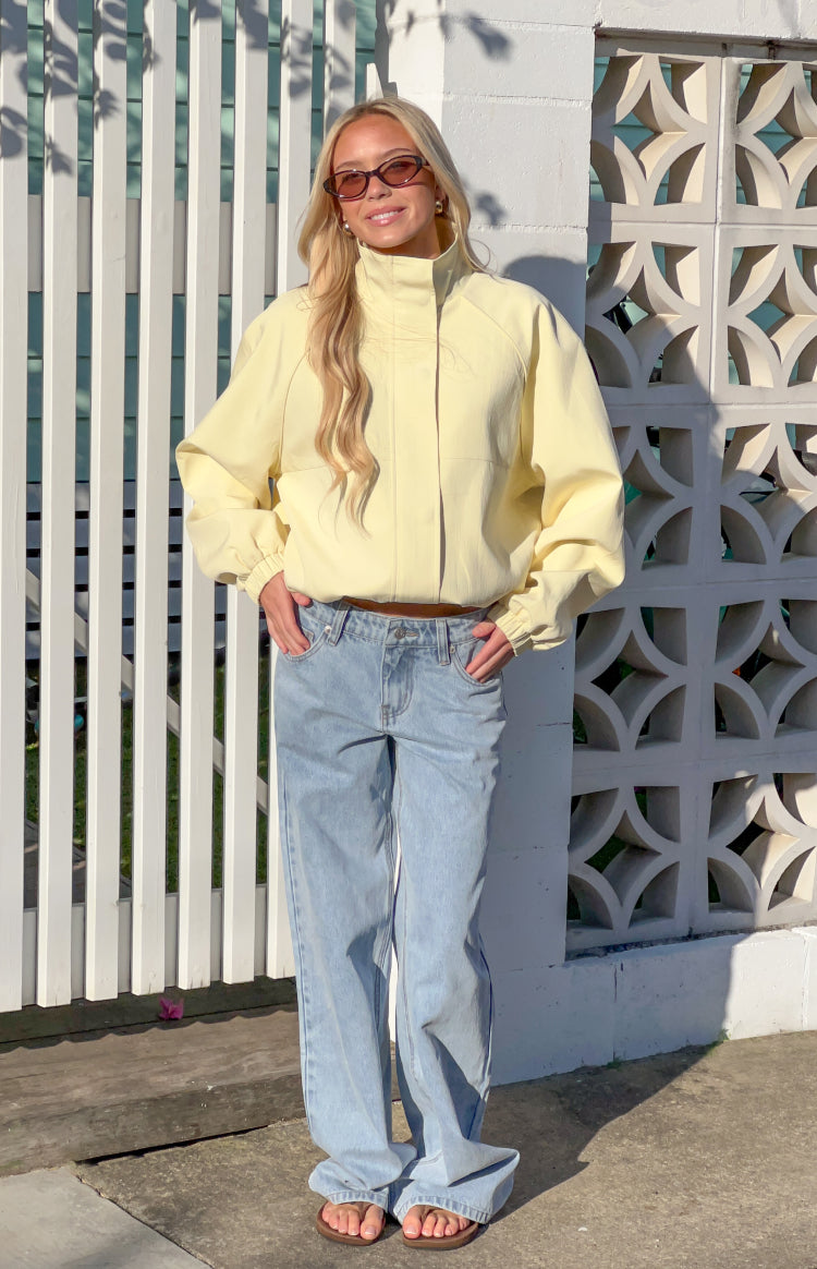 Sportjacke mit Trichterkragen