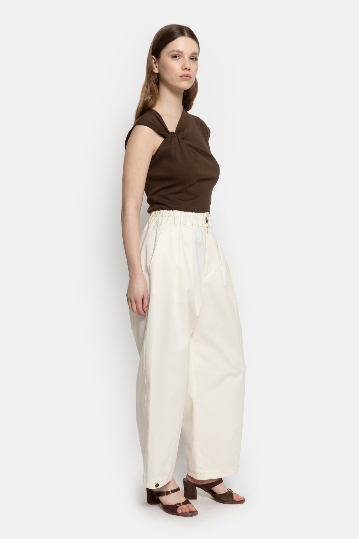 New York Hose mit weitem Bein