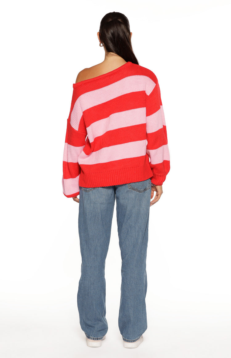 Off-Shoulder Strickpullover Finley