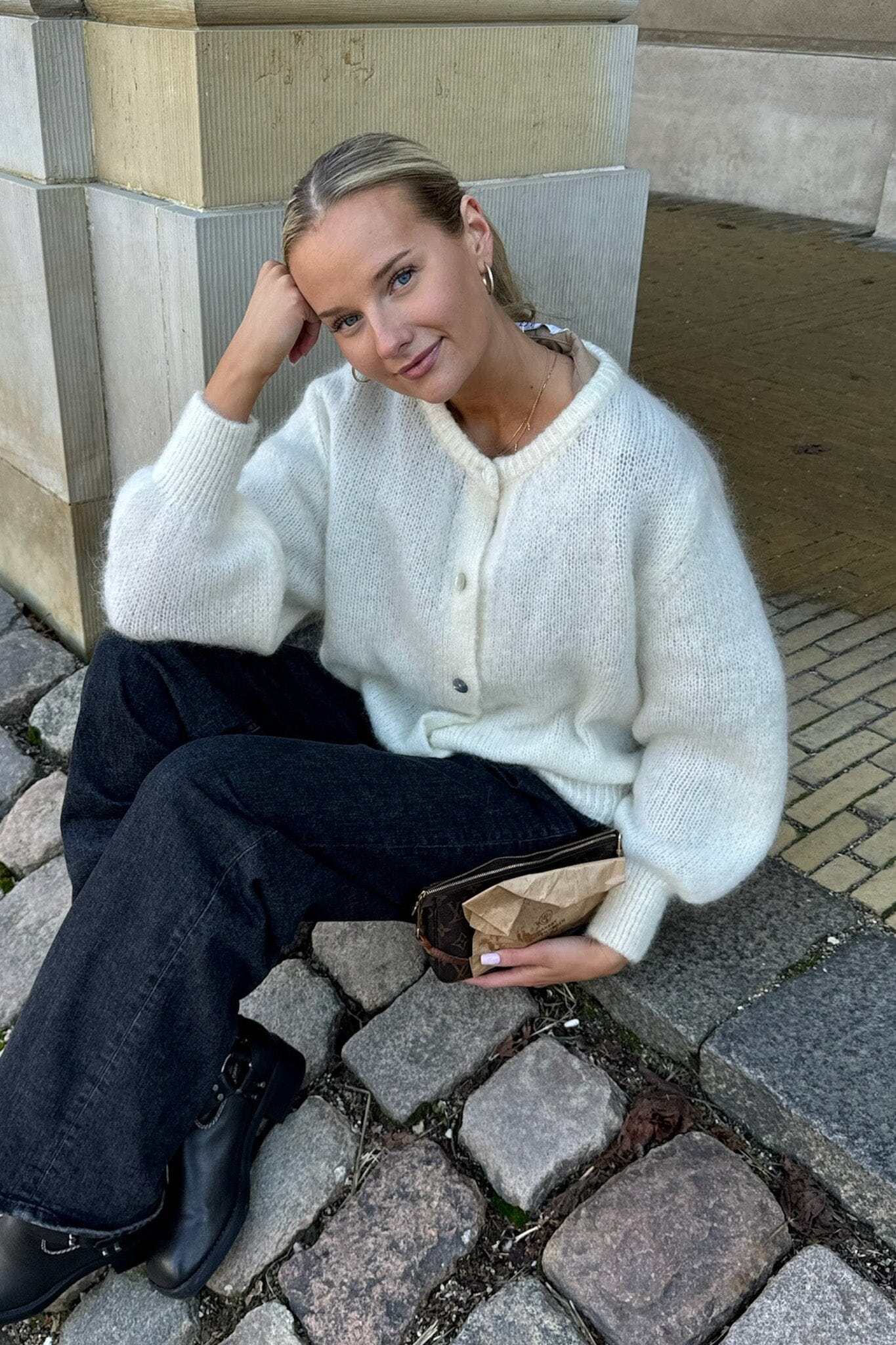 Strickjacke Idaic