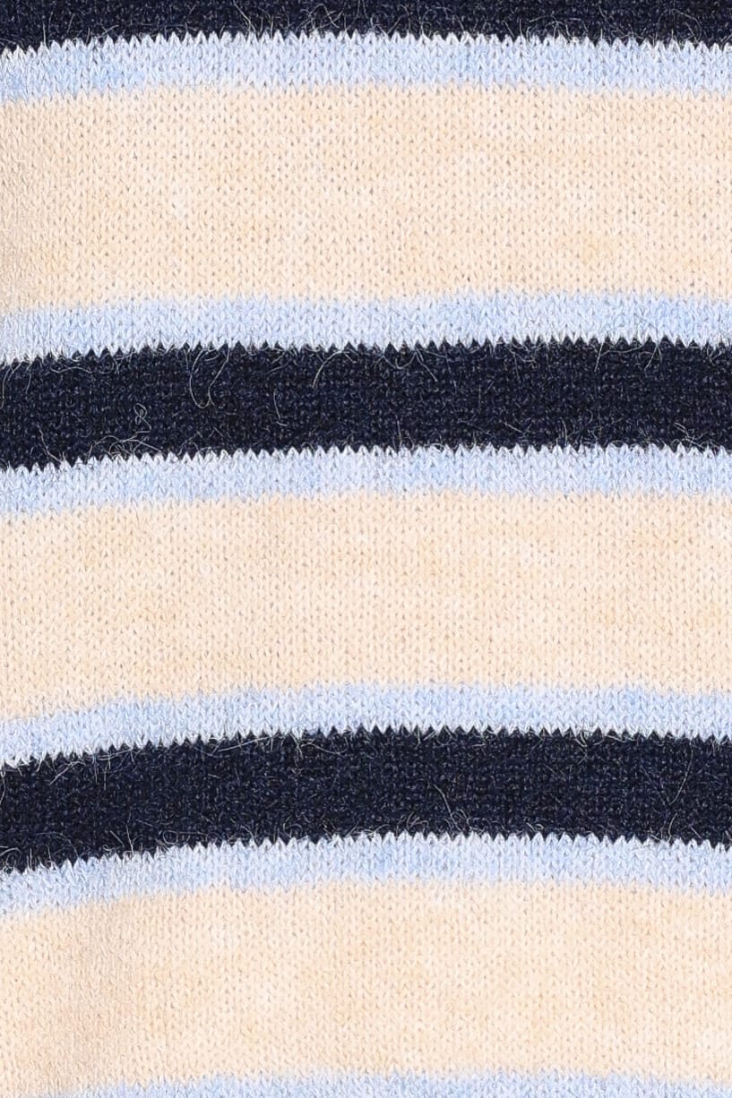 Gestreifter Strickpullover