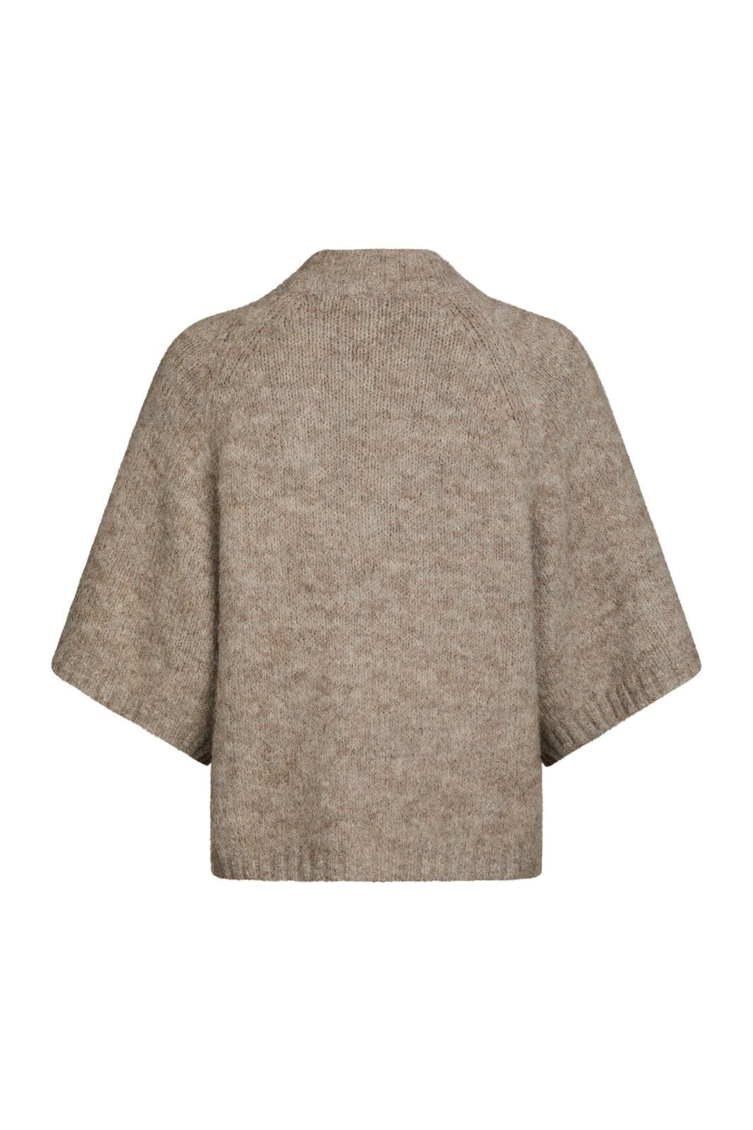 Strickpullover Benuta Fluffy mit kurzen Ärmeln