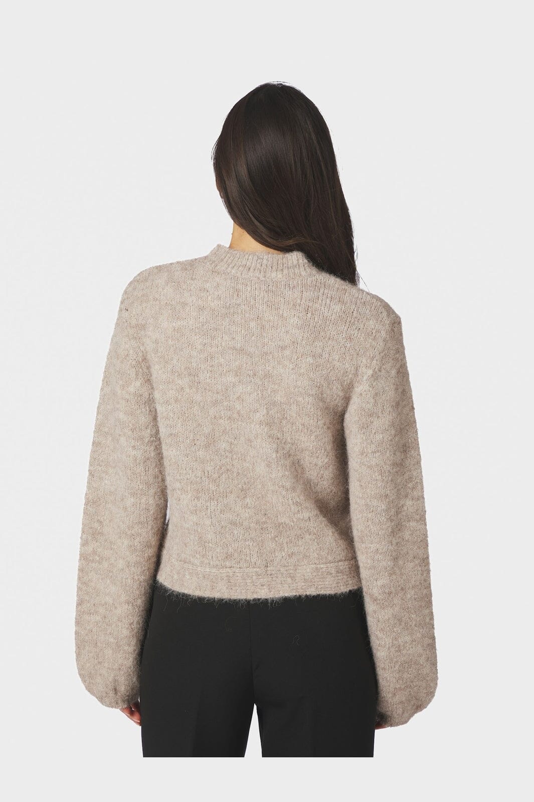 Strickjacke Gio Fluffy aus Woll-Mix