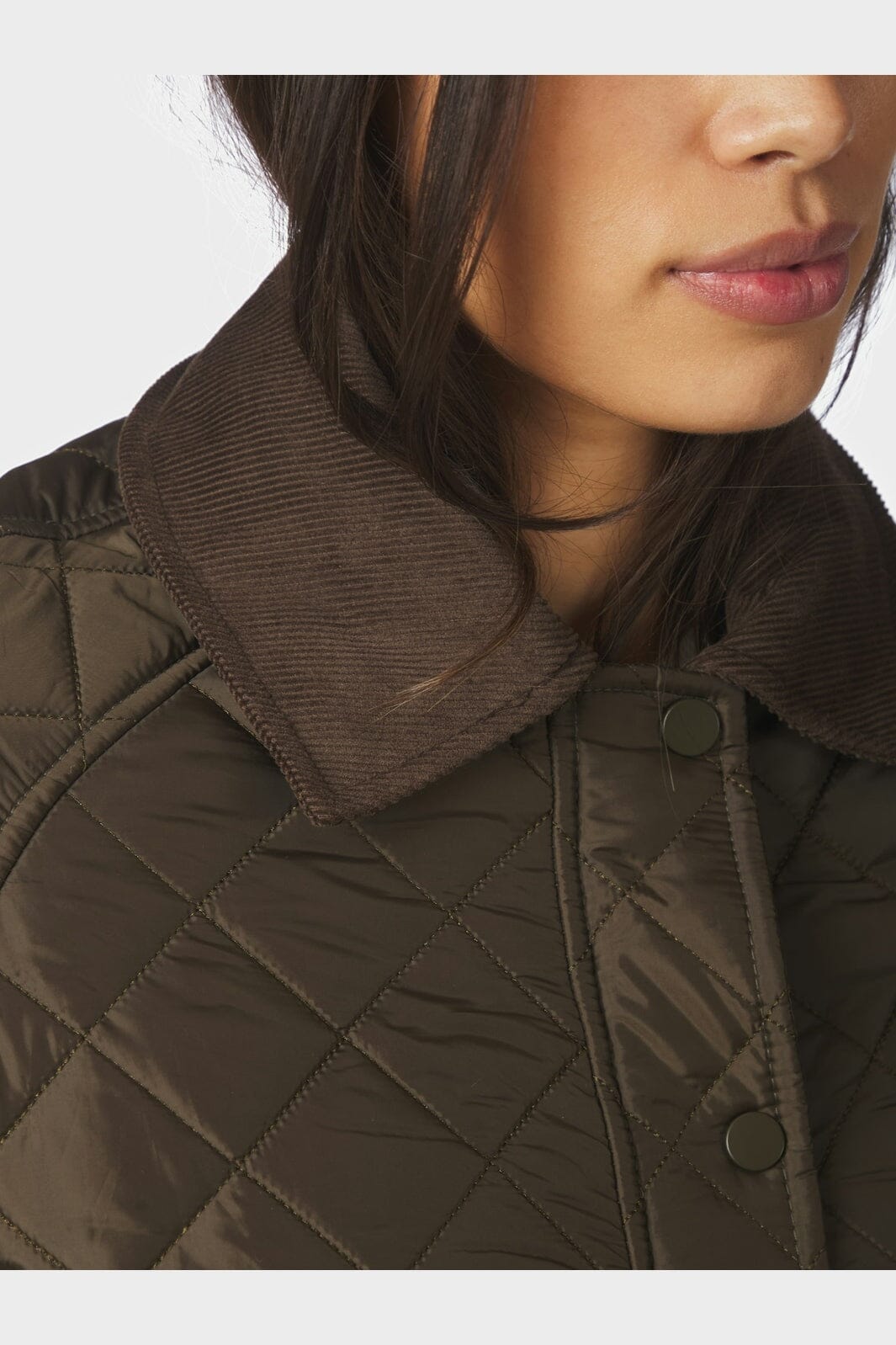 Steppjacke Iva mit Rautenmuster
