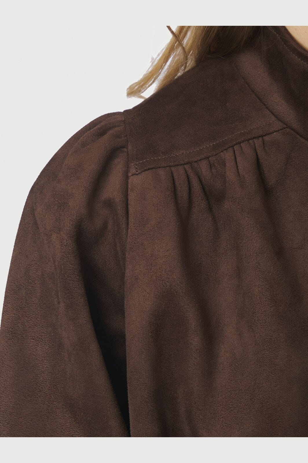 Jacke Tirsa in Veloursleder-Optik