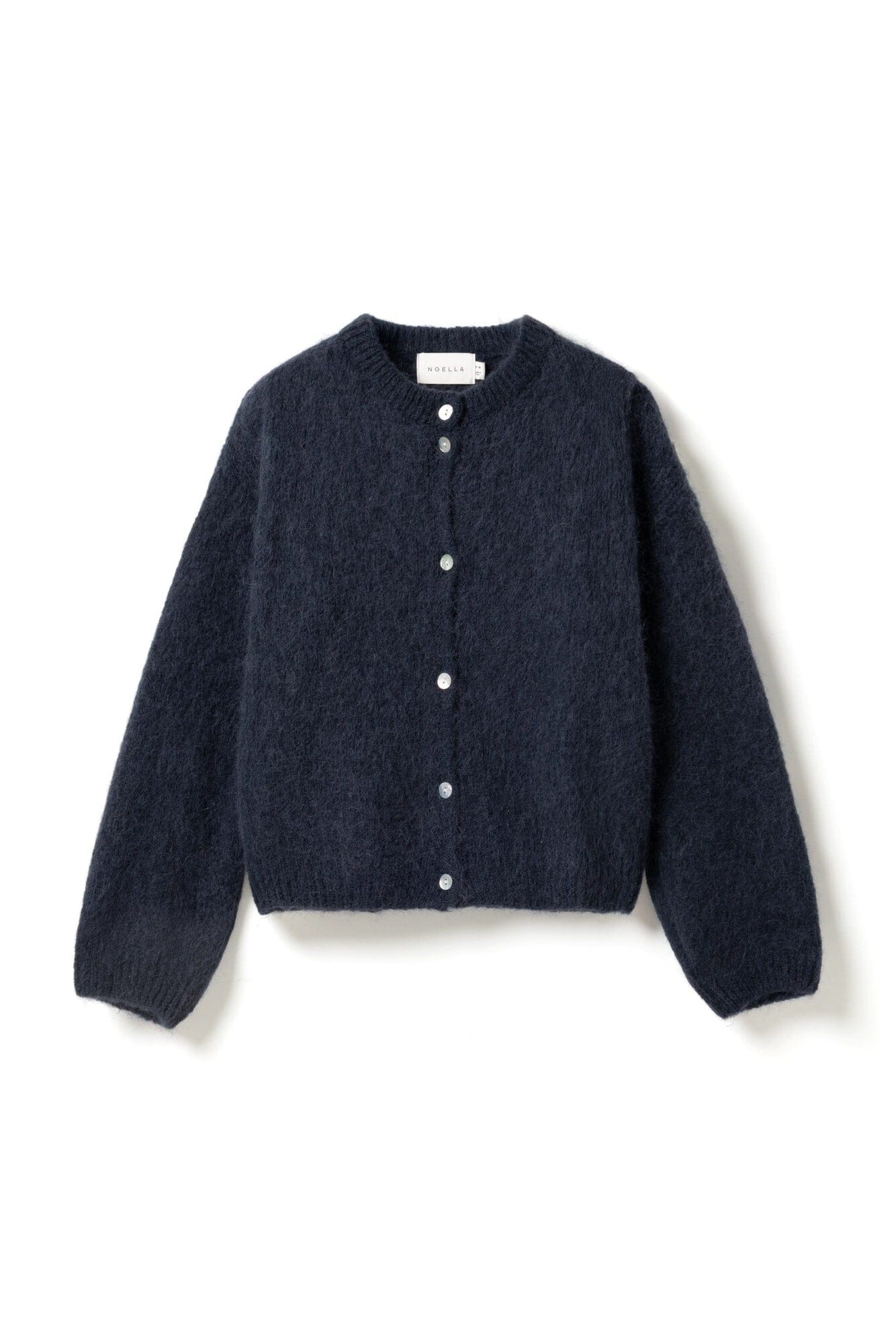 Strickjacke Kae mit Rundhalsausschnitt