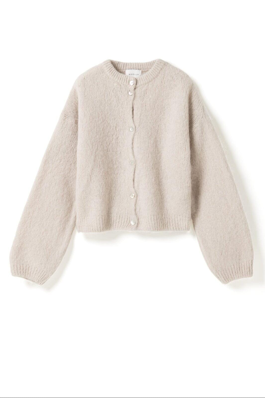 Strickjacke Kae mit Rundhalsausschnitt