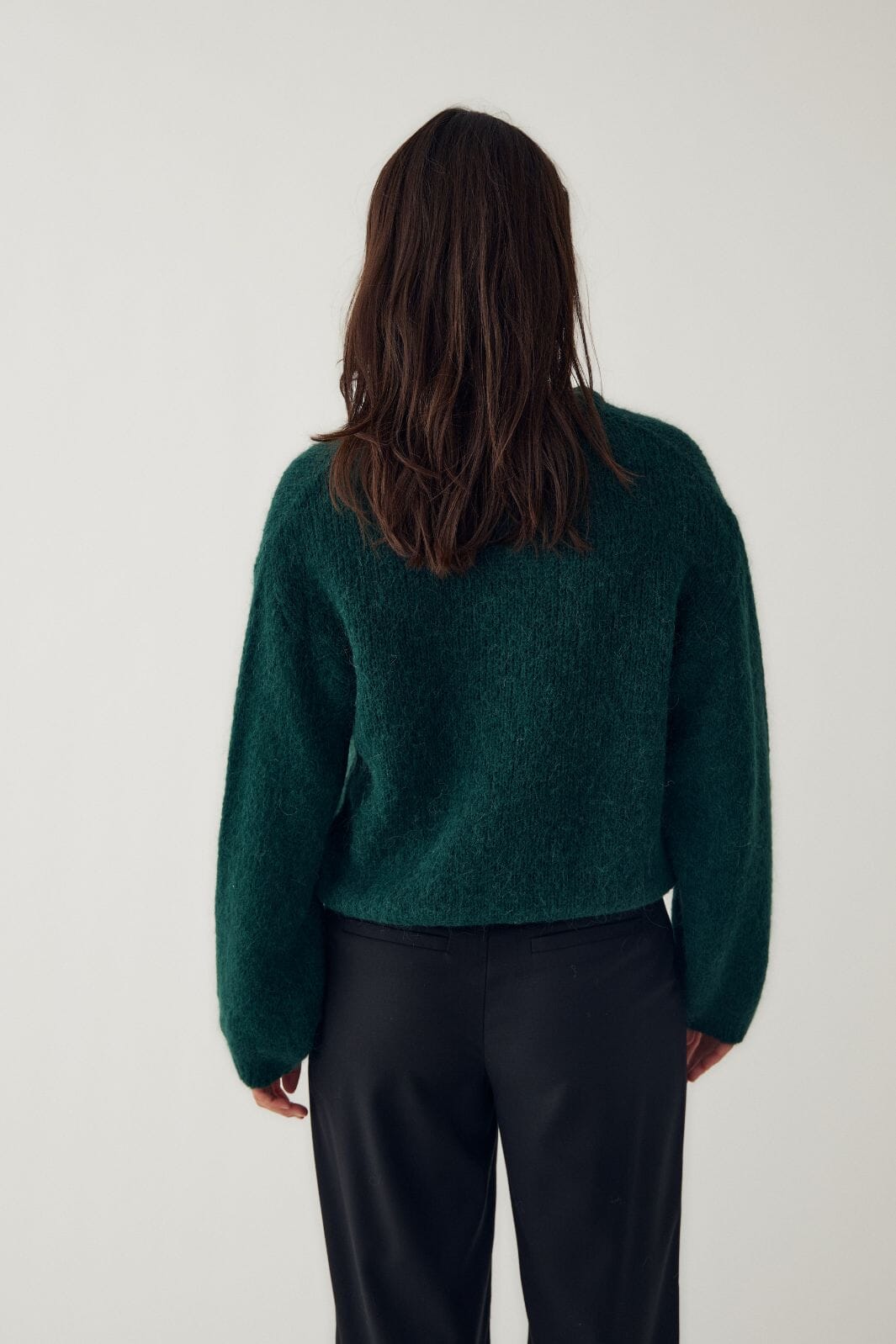 Strickjacke Kae mit Rundhalsausschnitt