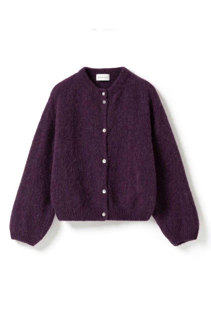 Strickjacke Kae mit Rundhalsausschnitt