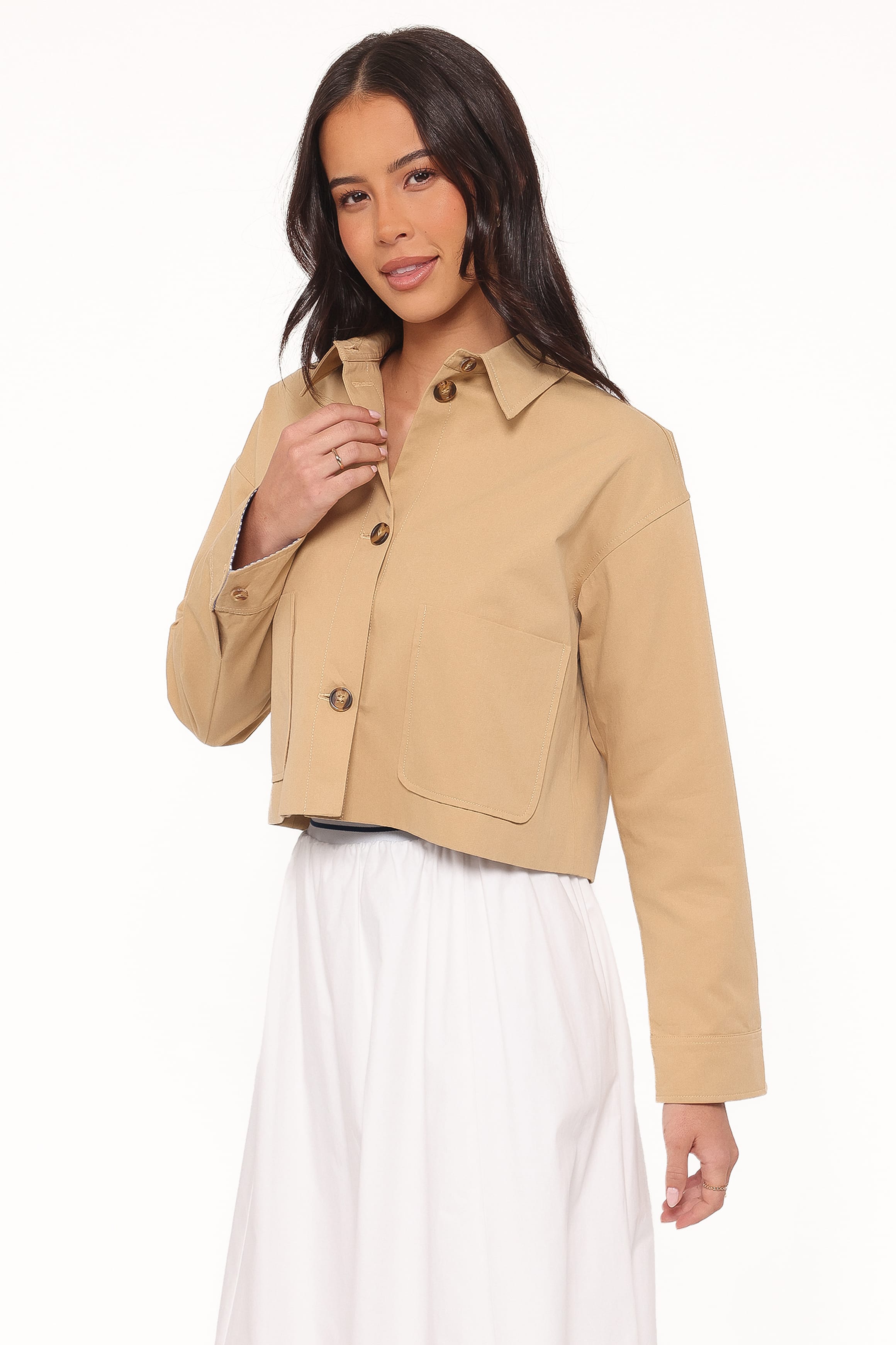 Cropped jacke