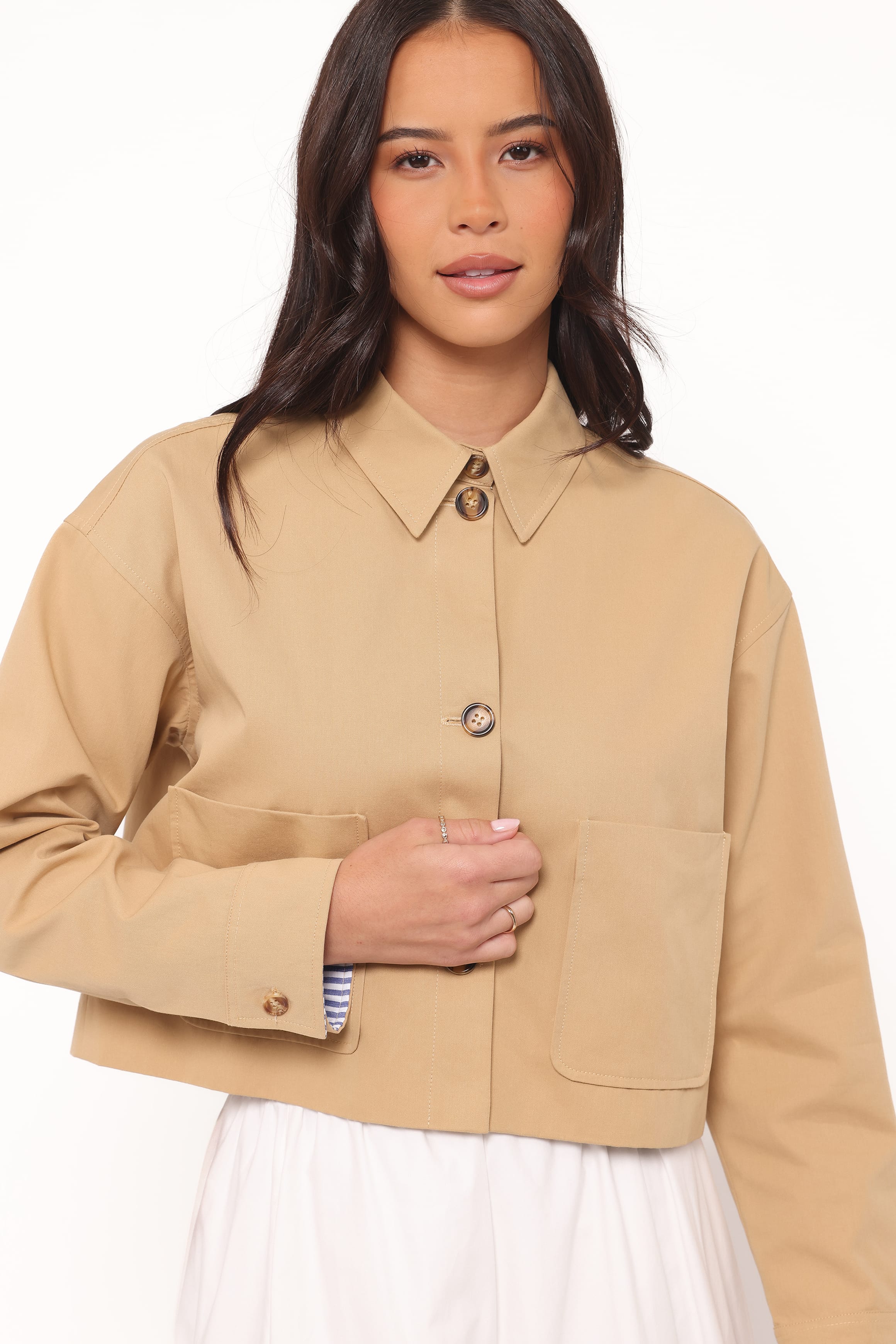 Cropped jacke